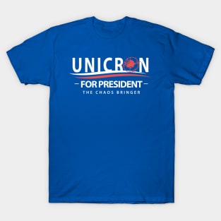 Unicron For President - The Caos Bringer T-Shirt